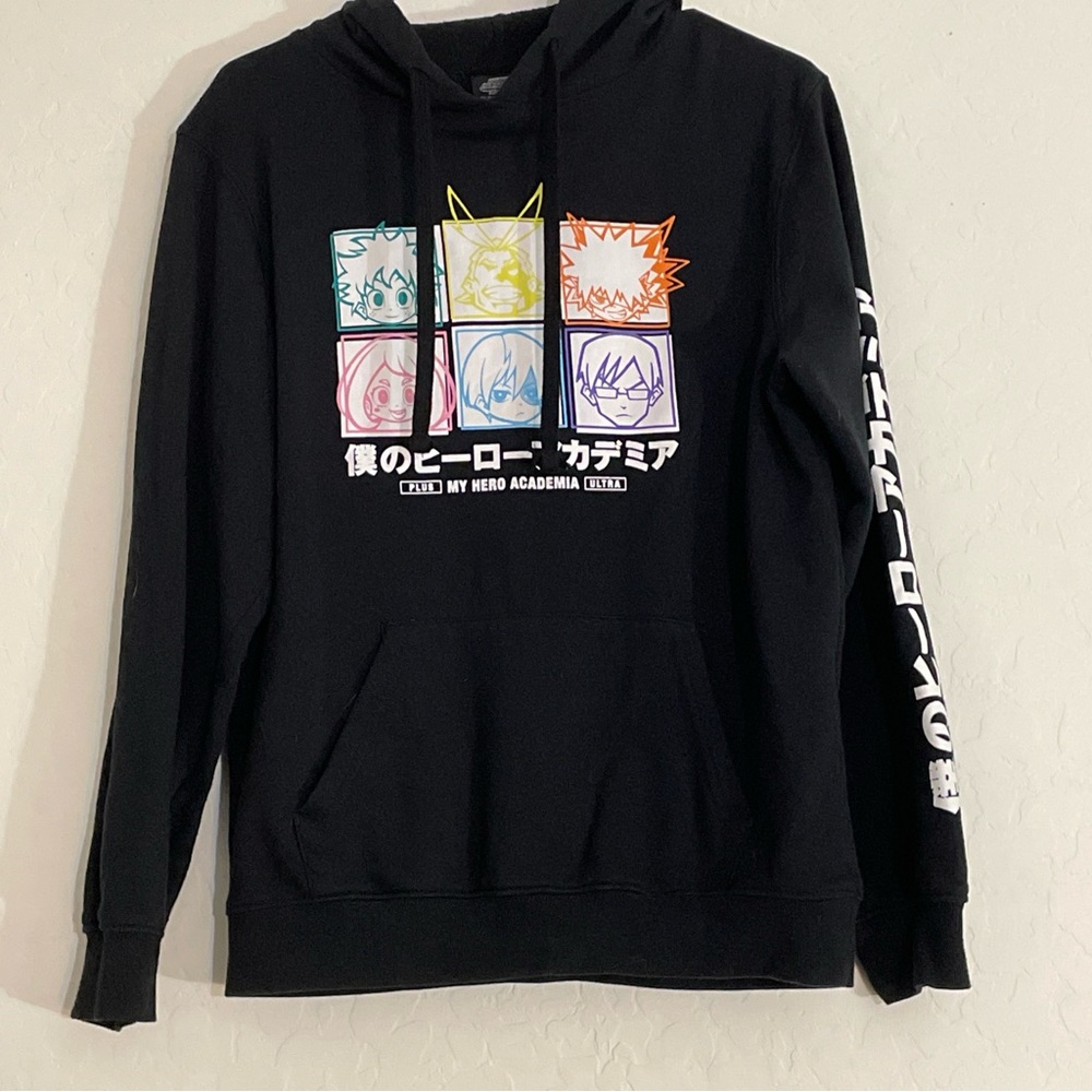 My Hero Academia Hoodie Mens Small Himiko Toga Pullover Hooded Sweatshirt